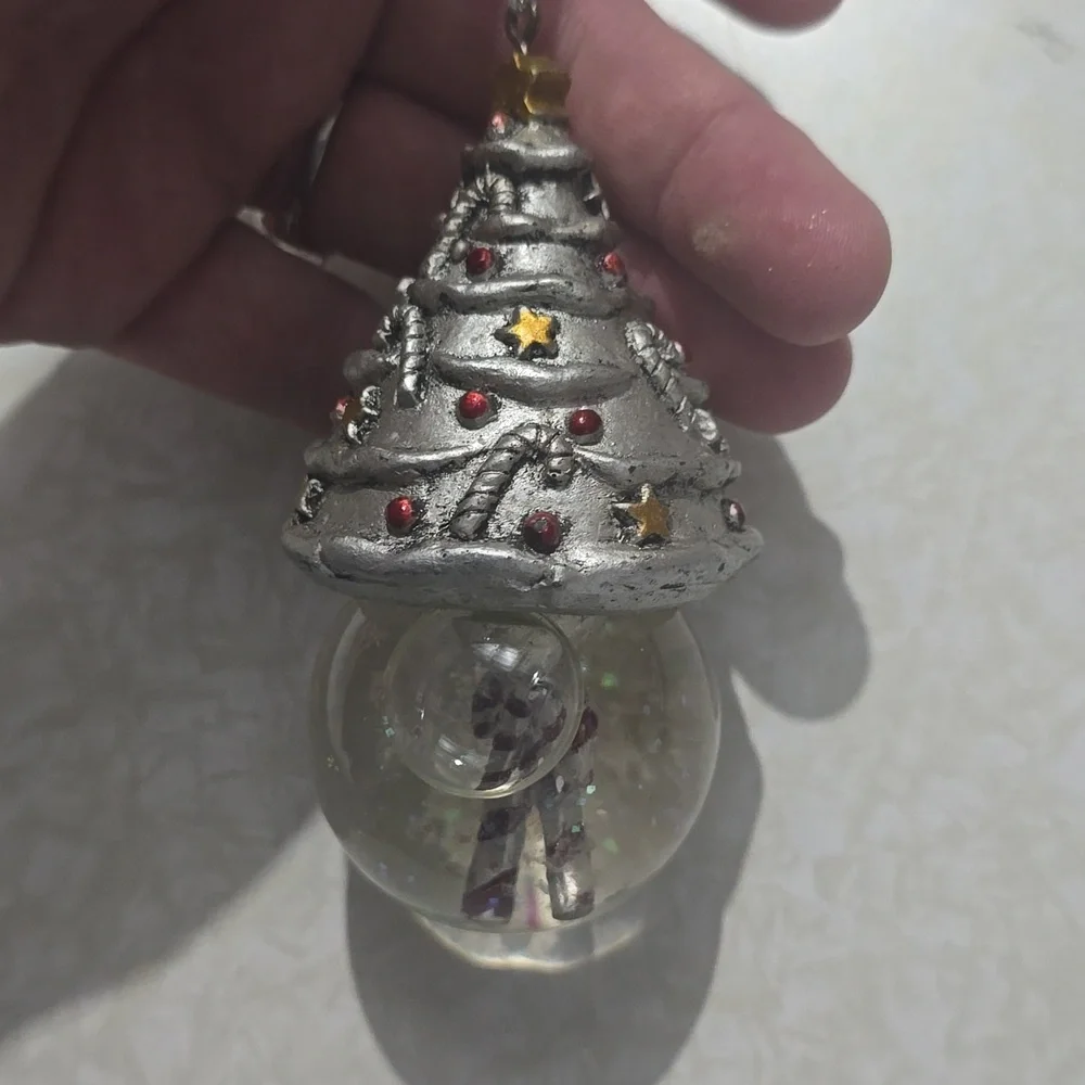 Festive Christmas Tree Ornament‎ with Candy Cane